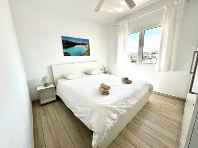 Modern apartment with a fantastic view over the bay