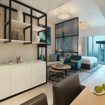 Millennium Executive Apartments Mont Rose Отели рядом с достопримечательностью «Комплекс Дубай-Студио-Сити»