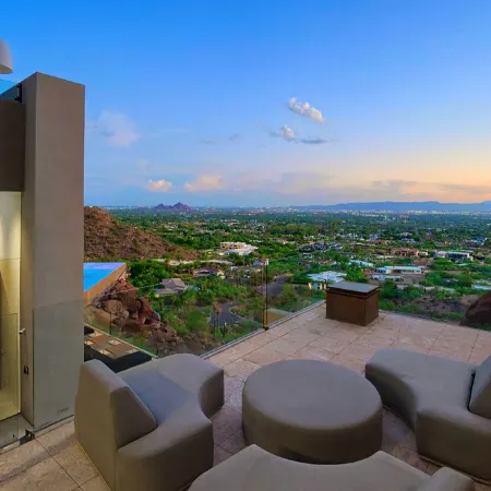 10,000 Sqf Mansion Carved into Camelback - Infinity Pool, Spa, Gym, Rooftop Bar