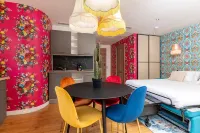 Studio Terrasse la Roulotte du Tzigane Mandara Beach Antibes Juan-Les-Pins