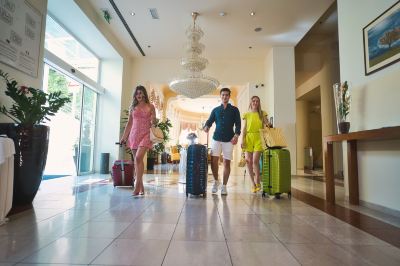 共有エリア ブリストル ホテル オパティアの写真