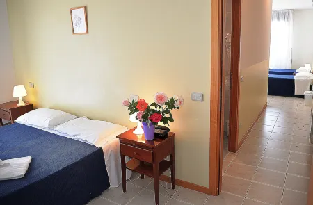 Two-Room Apartment for 3 People with Kitchen and Private Bathroom