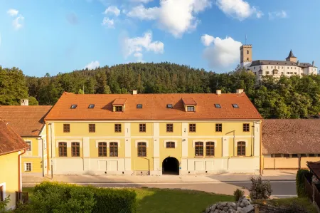 Pivovar Rožmberk Отели в г. Фримбурк