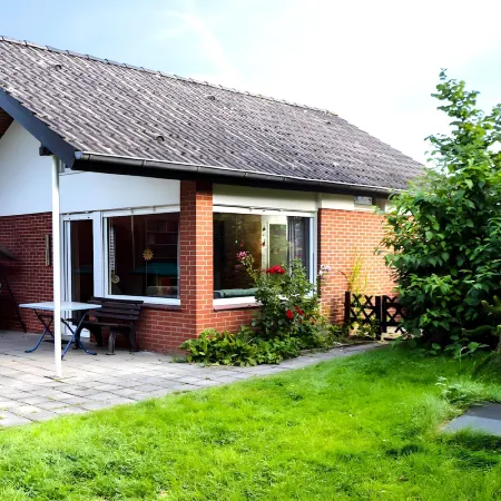 Nordsee-Ferienhaus Mit Terrasse