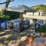 Apartment in Villa Valentini, seafront, Gulf of Gaeta, parking included