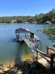 A-Deck With a View. A unique lakeside home on Smith Lake