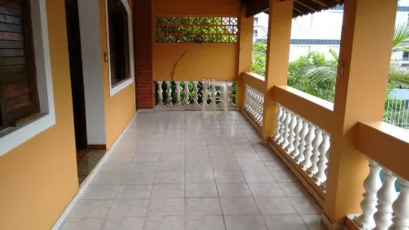 Praia Grande - Vila Caiçara 4-bedroom house with pool and barbecue -