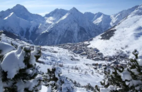 Les Deux Alpes / skis with feet 4/6 pers. 37m2
