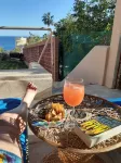 Private home OCEAN VIEW VILLA<br>pool, spa, 3 terraces.1 Minute walk to beach.