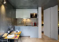 Apartment old and modern perfectly combined.