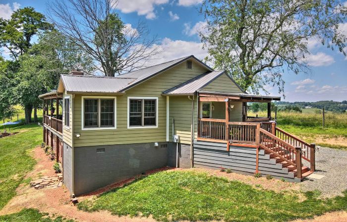 Charming Galax Retreat w/ Wraparound Deck!