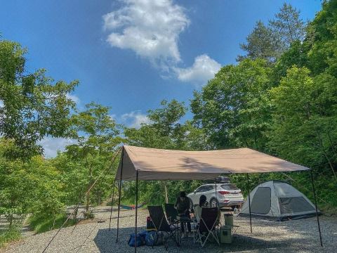 영월 캠핑장 전경