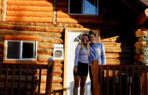 Experience true Alaska secluded Cabin just 15 minutes from Denali National Park.