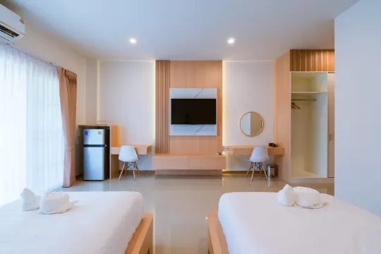 ห้องดีลักซ์ เตียงแฝด