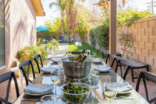 Luxury Oasis w Pool Hot Tub Fire Pit Games Big Yard Larrea by AvantStay