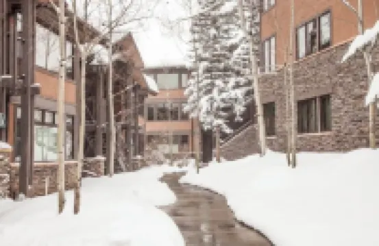 Charming slopeside condo with pool
