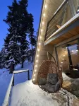 A house in the forest, if you want to relax in the forest and be alone. hot tub Hotels in Bakhmaro