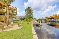 'Sunny Side up' Canal-Front Getaway w/ Dock! - 3-Star