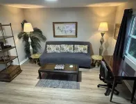 Washer, Dryer, Desk, Smart TV, Blackout Shades, Fully Stocked Kitchen Cookware