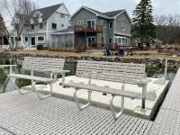 Waterfront Lake House with game room, private pier and kayaks in Lake Geneva