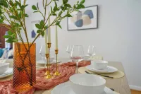 New!3Bed 3Full Bath/Sleeps 12/15 Mins to NYC/Near T station,buses and Parks - 4성급