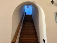 Top floor in historic building in downtown Prato, with garage within walking distance