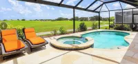 Luxurious home with stunning golf course views and private swimming pool & spa