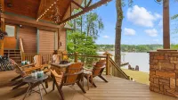 Hot Springs Lakeside Bar, Fire Pit, 3 King Beds, 3.5 Baths, Bunk Room - Wifi