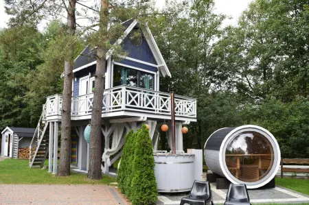 House by Lake Stare Czaple with Sauna