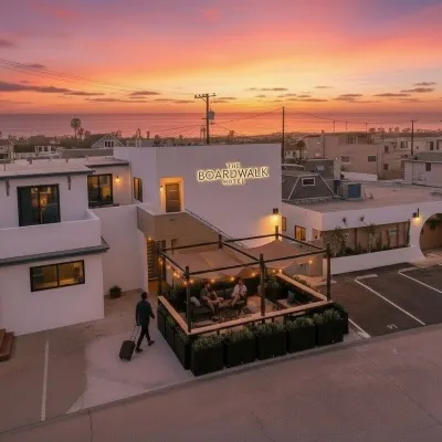 木板路酒店 鄰近使命海灘（Mission Beach）的酒店