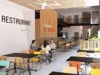 HI Poitiers - La Caserne - فطور