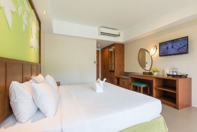 リーフルーム1クイーンサイズベッド ザ リーフ オーシャンサイド リゾートの写真