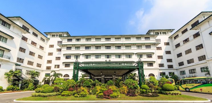 더 마닐라 호텔 로비 전경