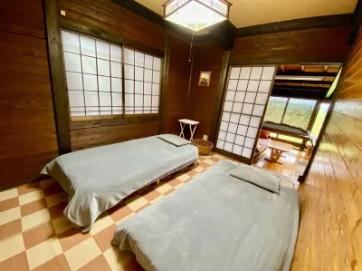 10 minutes by car from Kurokawa Onsen a private i