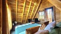 "Lady A"-frame Glamping Cabin @Nolichucky River near Smoky Mtns.