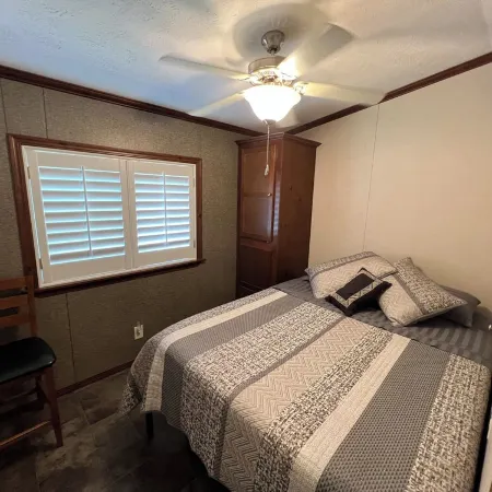 Ben Ranch Cabin #1 . Located in century old Pecan Orchard, historic Osage County