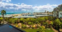 Sunset Harbor and Ocean Views, Modern Coastal Design, Beachfront Resort