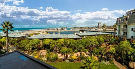 Sunset Harbor and Ocean Views, Modern Coastal Design, Beachfront Resort