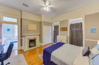 Victorian home with four bedrooms and four and one half bathrooms.