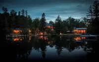 EXPERIENCE LAKESIDE LUXURY AT MAPLE CABIN: YOUR IDYLLIC RETREAT IN STAR LAKE, WI