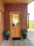 Quakerfield Lodge, with private hot tub Fabulous views, dogs welcome