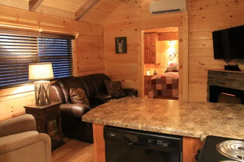 Cabins at the Gap  The Getaway Cabin  1 Bedroom 1 Bath loft Hotels in Cooper Gap