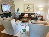 Private 3-bed, 4 bath home just off Interstate 30 with restaurants and shopping!
