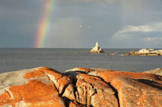 The Tin Shed Binalong Bay, Bay of Fires, Tasmania.