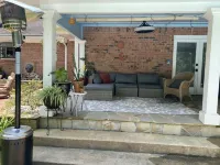 Private guest suite with private garage