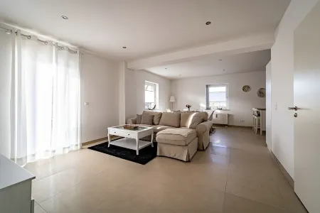 Quiet, ground-floor apartment just outside Quedlinburg, perfect for families