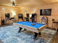 Spacious Mountain Retreat w/ Hot Tub & Game Room