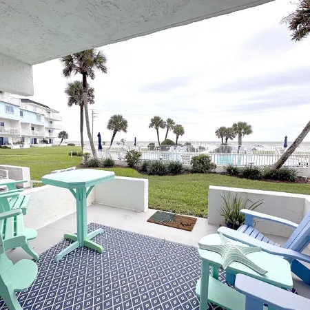 Beachfront Paradise! Private location between Flagler Beach and Ormond Beach.