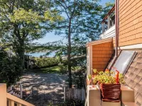 Seaside Getaway Cottage w Deck, Parking, Ocean View, Shops