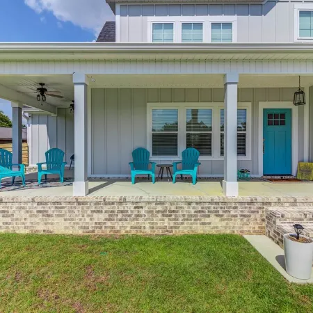 Bright beach house steps from the sand & memories